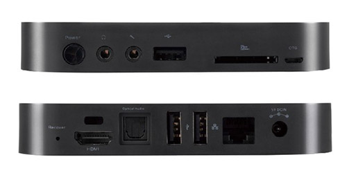 Conectividad puertos Minix Neo X8-H